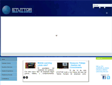 Tablet Screenshot of etuttor.com